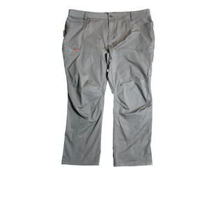 Brunt size 34 x 31 the Martin utility pant  carpenter  style brown stretch